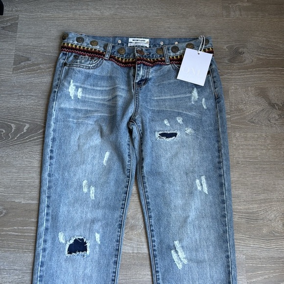 NEW One Teaspoon Awesome Baggies | Aztec Santa Cruz - Picture 4 of 15